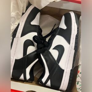 Nike dunk low white/black